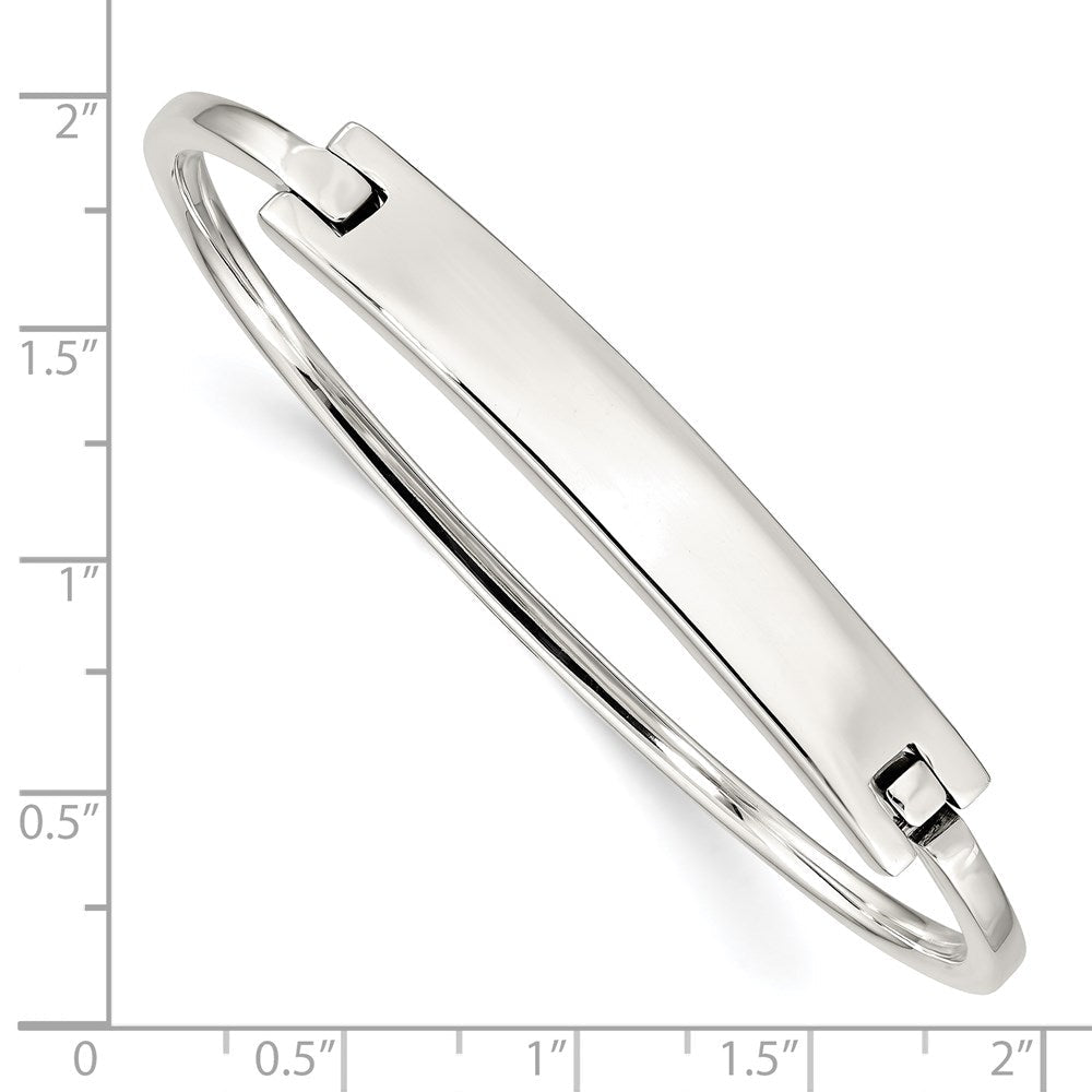 Sterlingsilber Id Klappbar Armreif