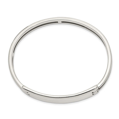 Sterlingsilber Id Klappbar Armreif