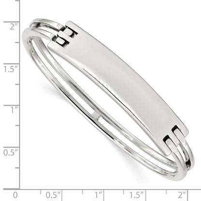Sterlingsilber Id Klappbar Armreif