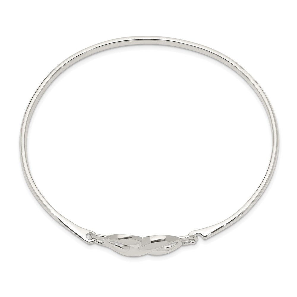 Sterlingsilber Unendlichkeit Armreif