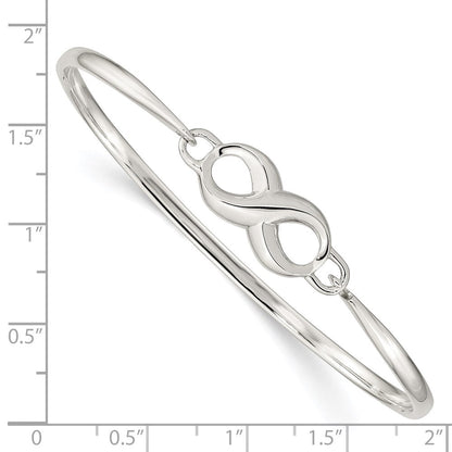 Sterlingsilber Unendlichkeit Armreif
