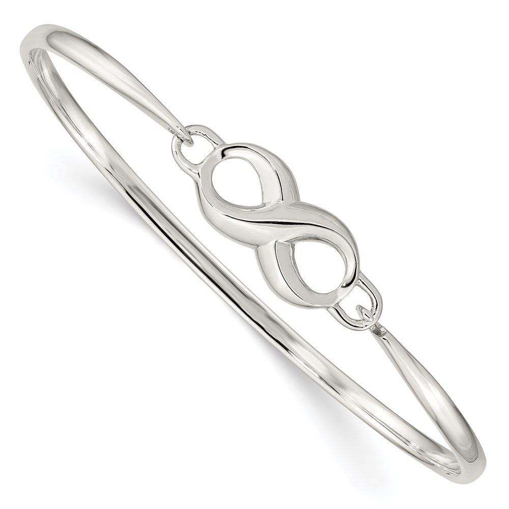 Sterlingsilber Unendlichkeit Armreif