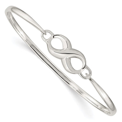 Sterlingsilber Unendlichkeit Armreif