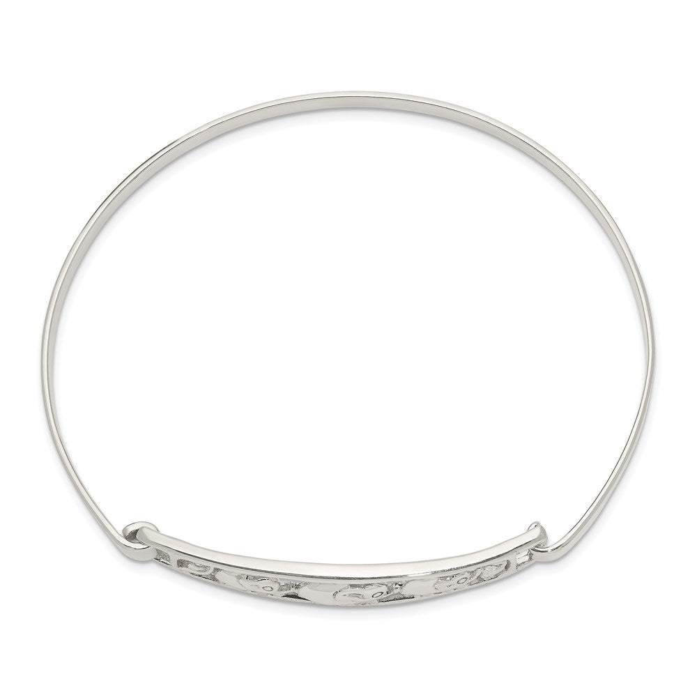 Sterlingsilber Elefant Klappbar Armreif