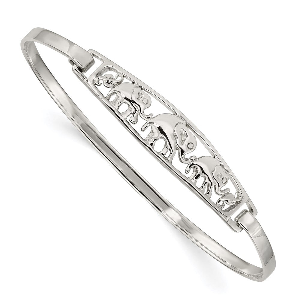 Sterlingsilber Elefant Klappbar Armreif