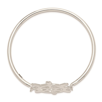 Sterlingsilber mit Interchangeable Nautical Charms 3.00mm Armreif