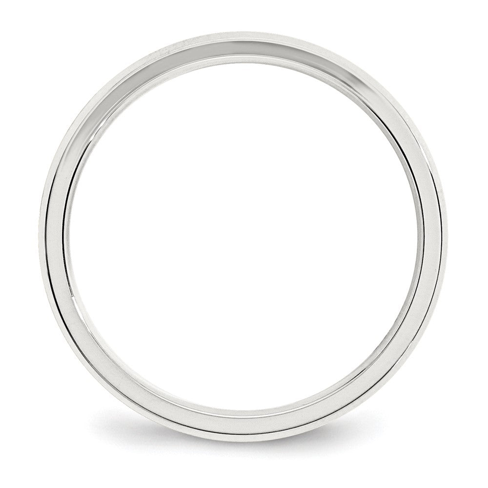 Sterlingsilber 3mm Abgeschrägt Kante Größe 9 Ring