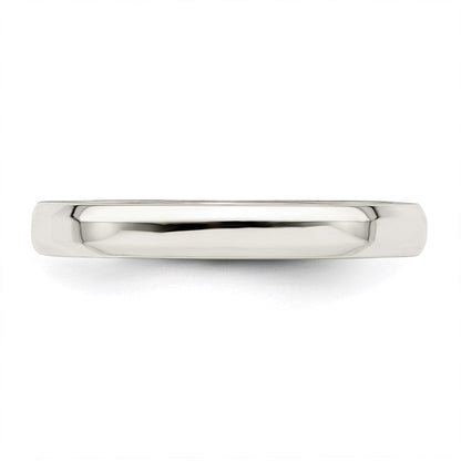 Sterlingsilber 3mm Abgeschrägt Kante Größe 7 Ring