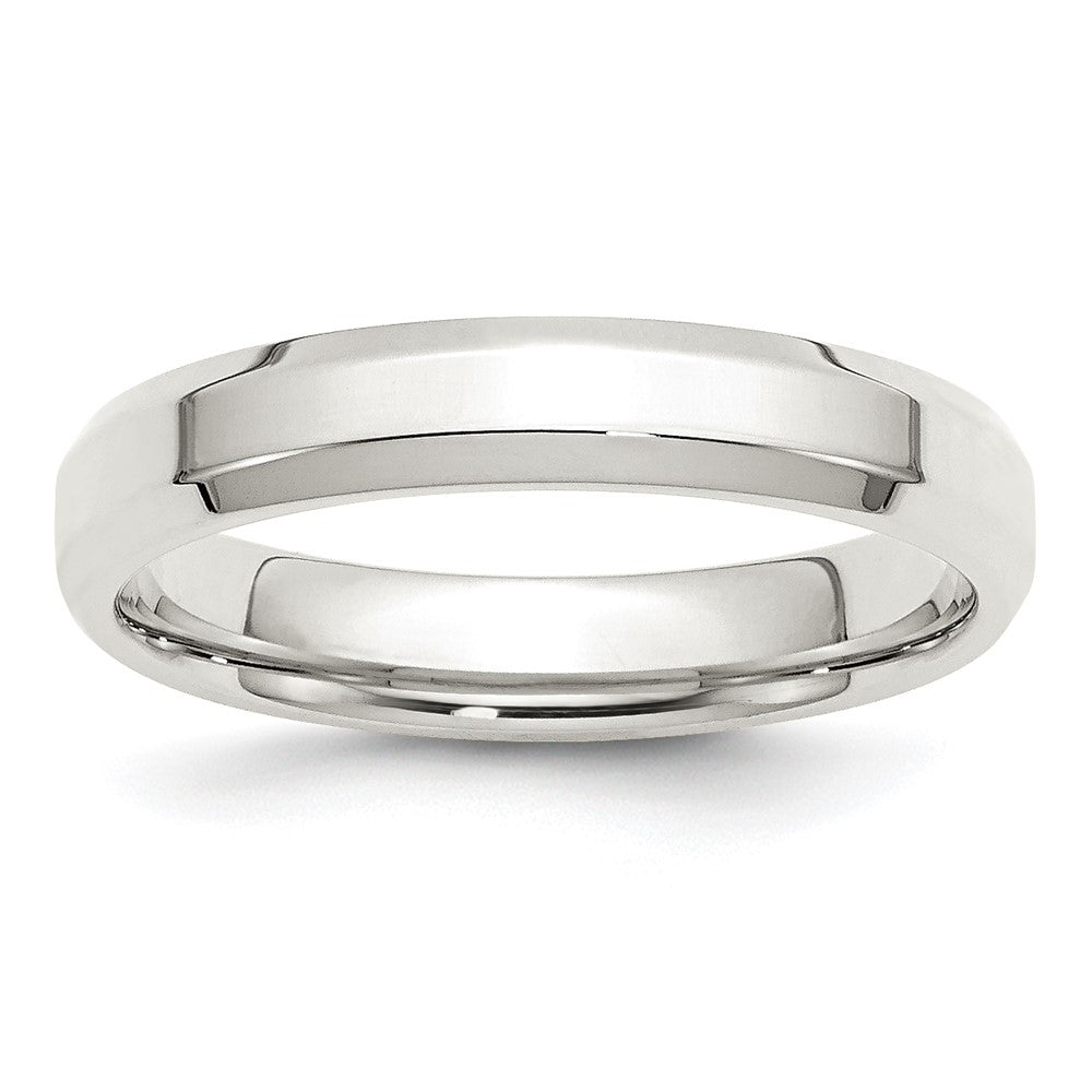 Sterlingsilber 4mm Abgeschrägt Kante Größe 12.5 Ring