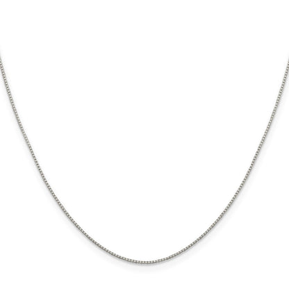 Sterlingsilber.8mm 8 Sided Diamantiert Venezianer Halskette