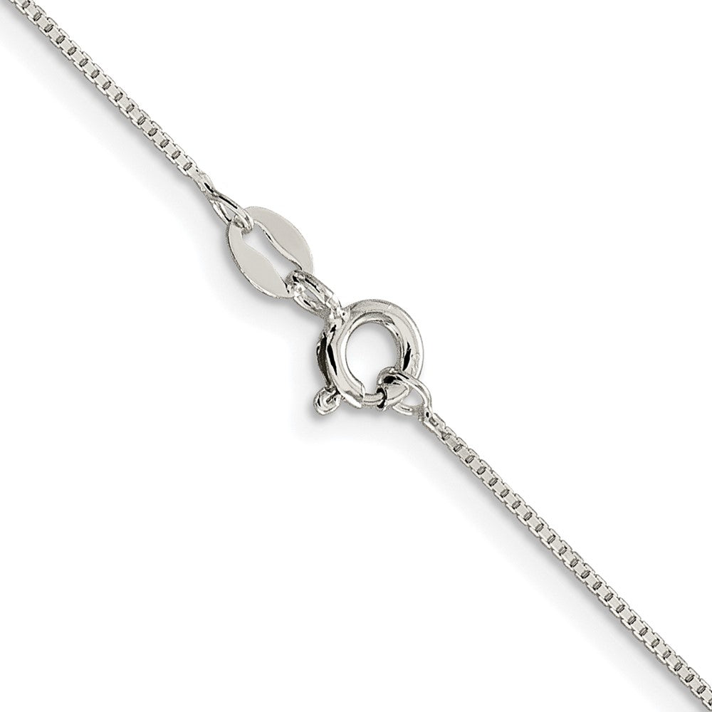 Sterlingsilber Rhodiniert.8mm 8 Sided Venezianer Kette
