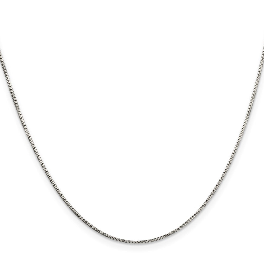 Sterlingsilber 1mm 8 Sided Diamantiert Venezianer Halskette