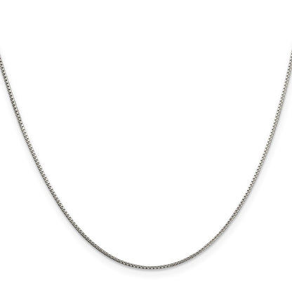 Sterlingsilber 1mm 8 Sided Diamantiert Venezianer Halskette