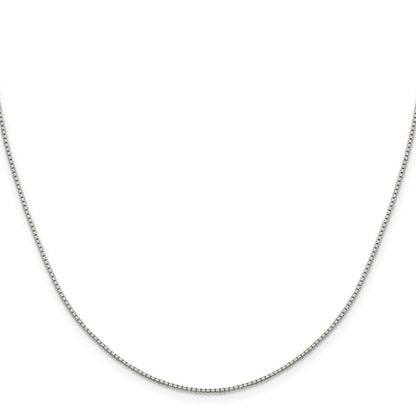 Sterlingsilber 1.15mm 8 Sided Diamantiert Venezianer Kette mit 2 Zoll Verlängerung. Halskette