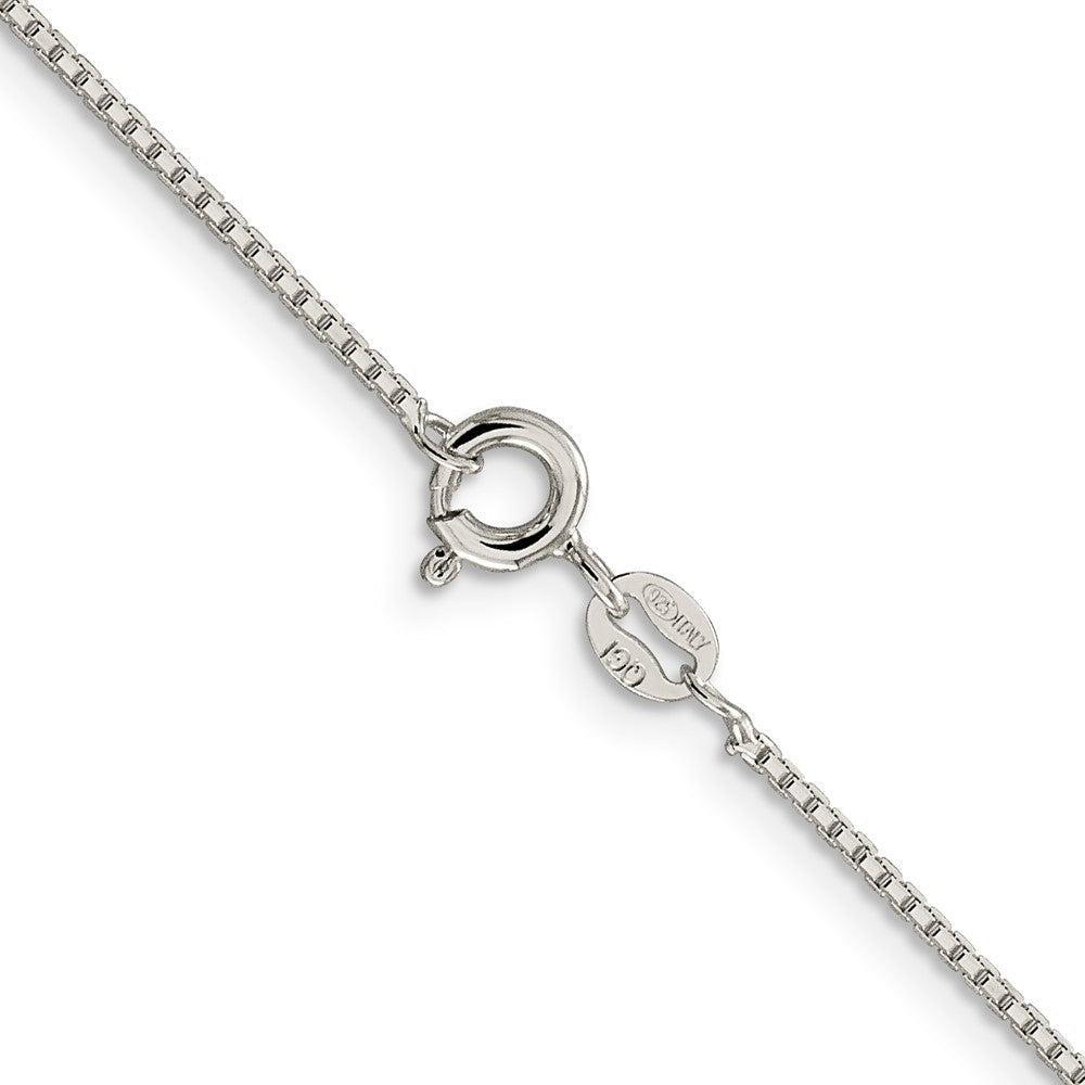 Sterlingsilber 1.15mm 8 Sided Diamantiert Venezianer Halskette