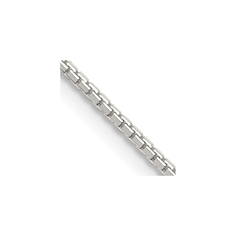 Sterlingsilber 1.15mm 8 Sided Diamantiert Venezianer Halskette