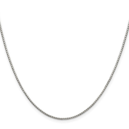 Sterlingsilber 1.35mm 8 Sided Diamantiert Venezianer Halskette