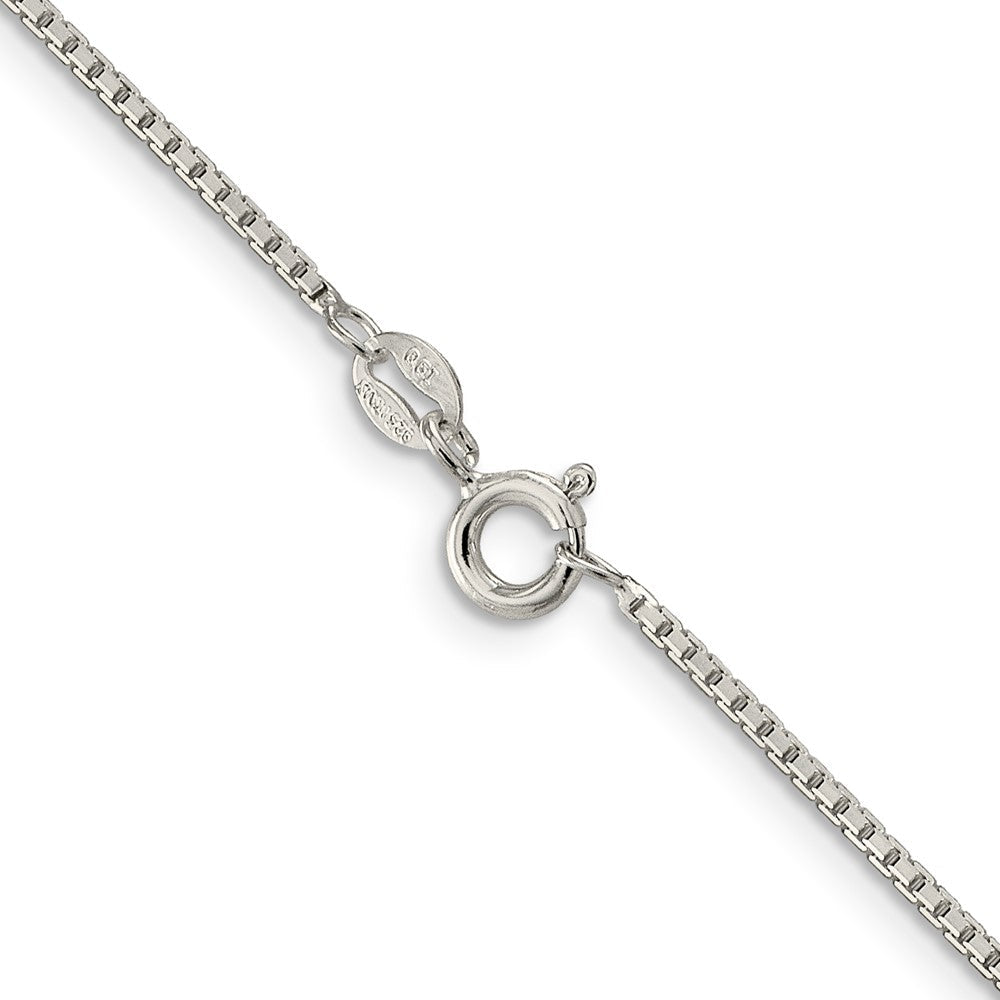 Sterlingsilber 1.35mm 8 Sided Diamantiert Venezianer Halskette