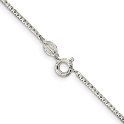 Sterlingsilber 1.35mm 8 Sided Diamantiert Venezianer Halskette