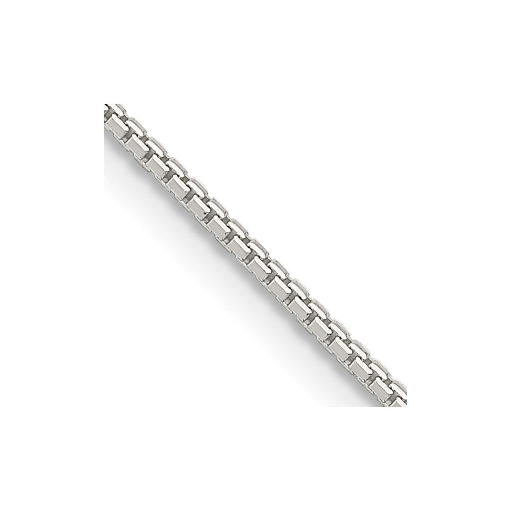 Sterlingsilber 1.5mm 8 Sided Diamantiert Venezianer Halskette