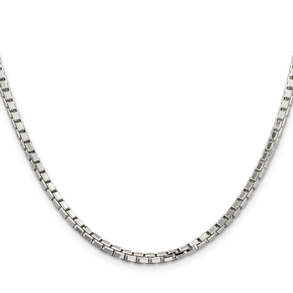 Sterlingsilber 2.9mm 8 Sided Diamantiert Venezianer Halskette