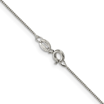 Sterlingsilber.6mm Venezianer Halskette