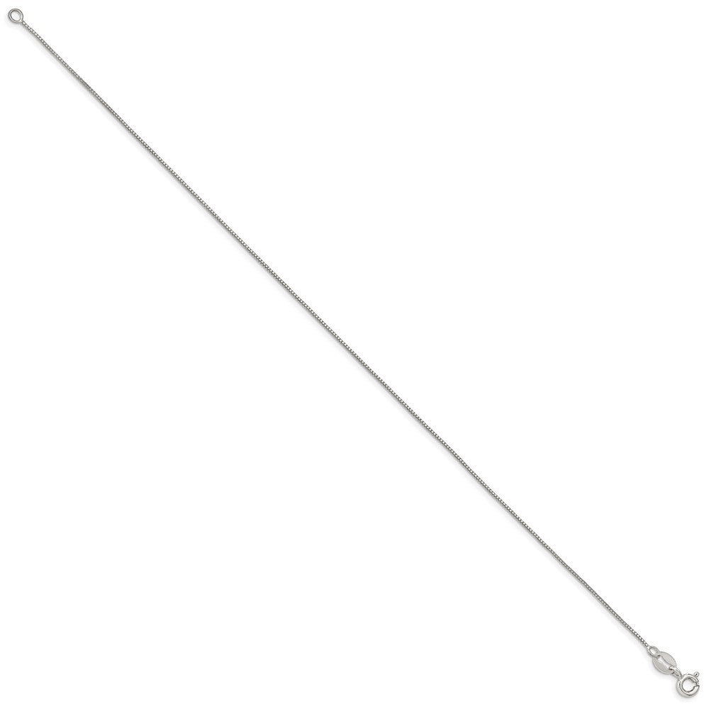 Sterlingsilber.6mm Venezianer Kette Fußkettchen