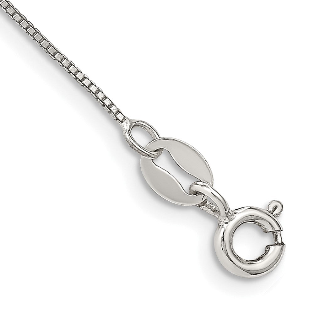 Sterlingsilber.6mm Venezianer Kette Fußkettchen