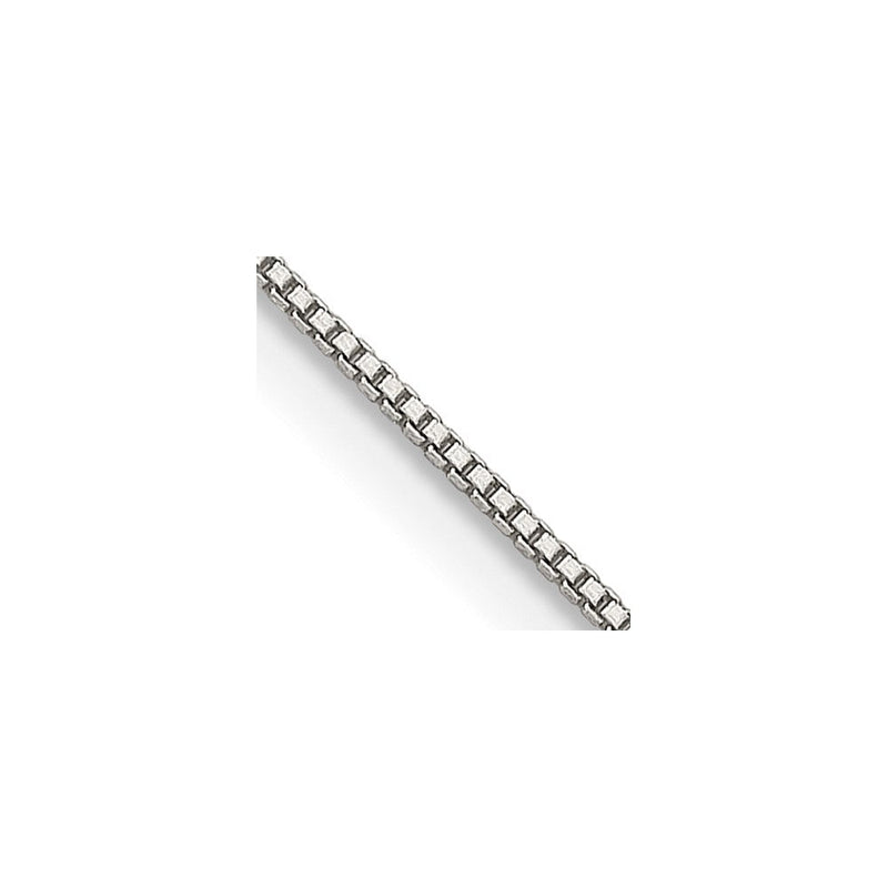 Sterlingsilber.6mm Venezianer Kette mit 2 Zoll Verlängerung. Halskette