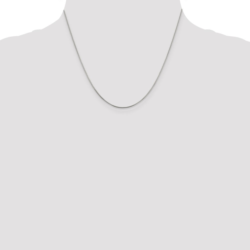 Sterlingsilber.8mm Venezianer Kette mit 2 Zoll Verlängerung. Halskette