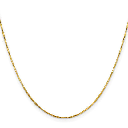 Glanz Vergoldet Sterlingsilber.8mm Venezianer Halskette