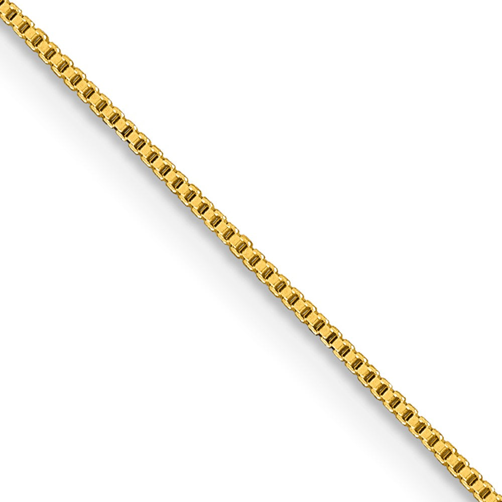 Glanz Vergoldet Sterlingsilber.8mm Venezianer Halskette