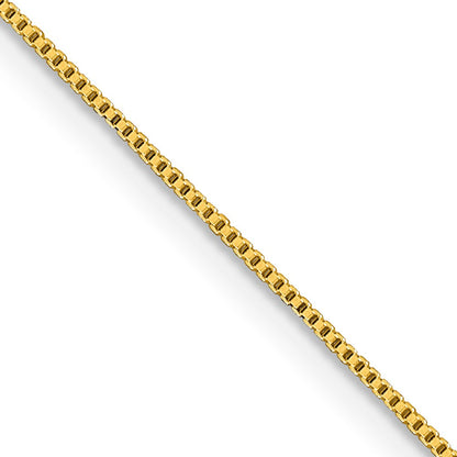 Glanz Vergoldet Sterlingsilber.8mm Venezianer Halskette