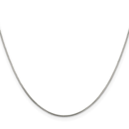 Sterlingsilber Rhodiniert.8mm Venezianer Halskette