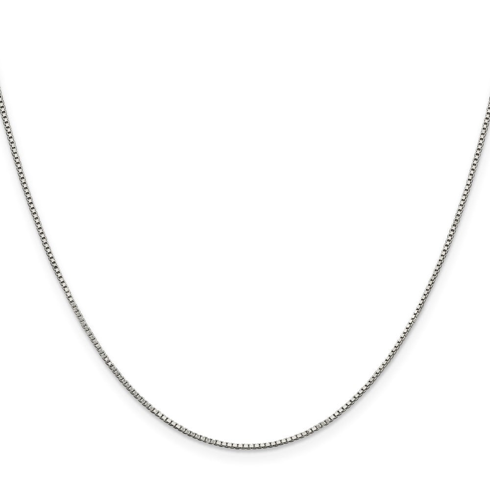 Sterlingsilber Rhodiniert.9mm Venezianer Halskette