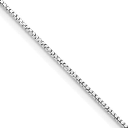 Sterlingsilber Rhodiniert.9mm Venezianer Kette mit A 2 Extention Halskette