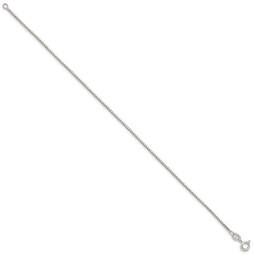 10 Zoll Sterlingsilber 1.1mm Venezianer Kette Fußkettchen