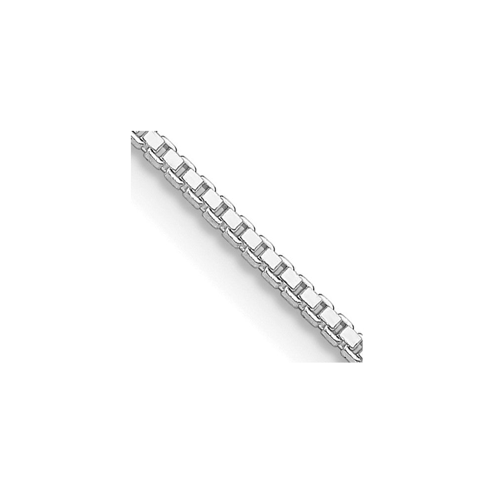 Sterlingsilber Rhodiniert 1.25mm Venezianer Halskette