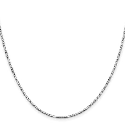 Sterlingsilber Rhodiniert 1.5mm Venezianer Halskette