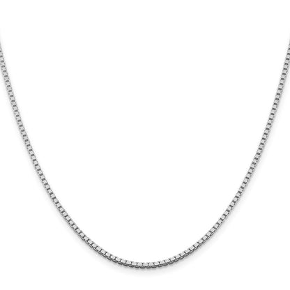 Sterlingsilber Rhodiniert 1.75mm Venezianer Halskette