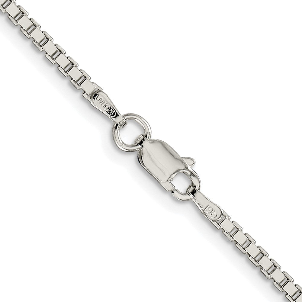Sterlingsilber Rhodiniert 1.9mm Venezianer Kette