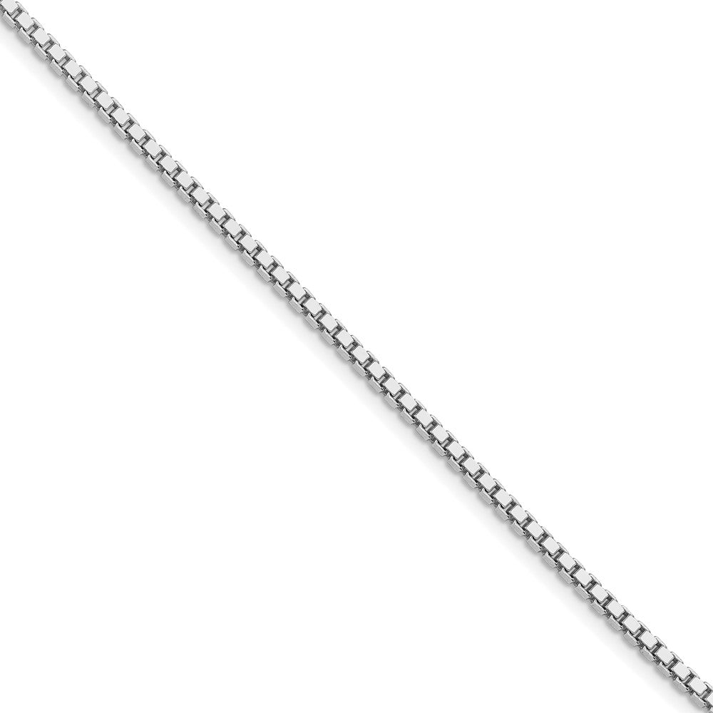 Sterlingsilber Rhodiniert 1.9mm Venezianer Kette