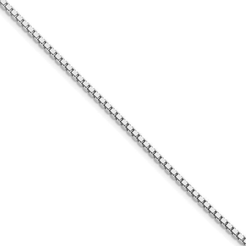 Sterlingsilber Rhodiniert 1.9mm Venezianer Kette