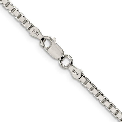 Sterlingsilber 2.5mm Venezianer Halskette