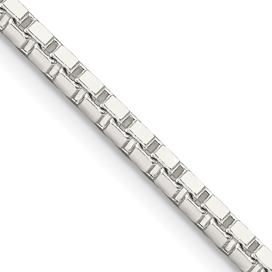 Sterlingsilber 2.5mm Venezianer Halskette