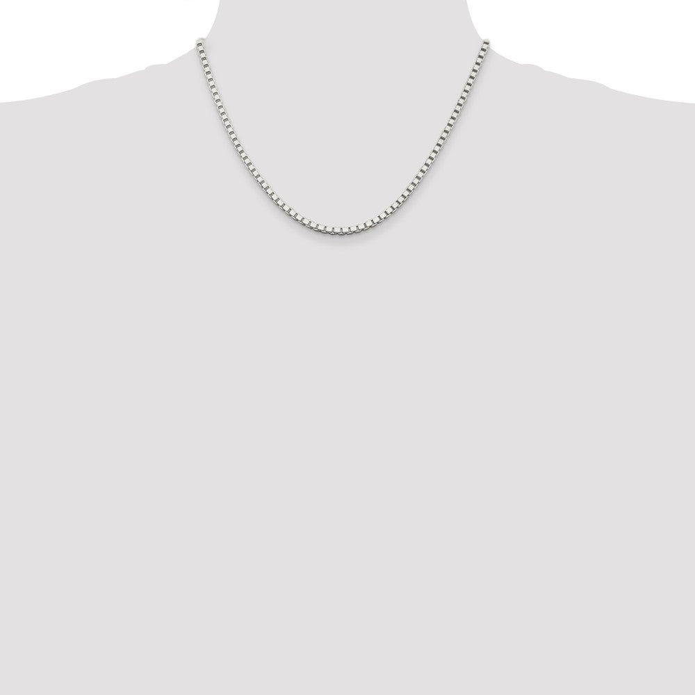 Sterlingsilber 3mm Venezianer Halskette