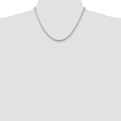 Sterlingsilber 3mm Venezianer Halskette