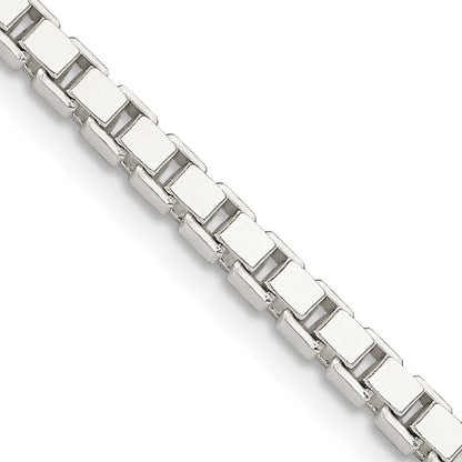 Sterlingsilber 3mm Venezianer Halskette