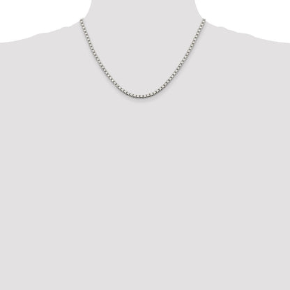 Sterlingsilber 3.25mm Venezianer Halskette