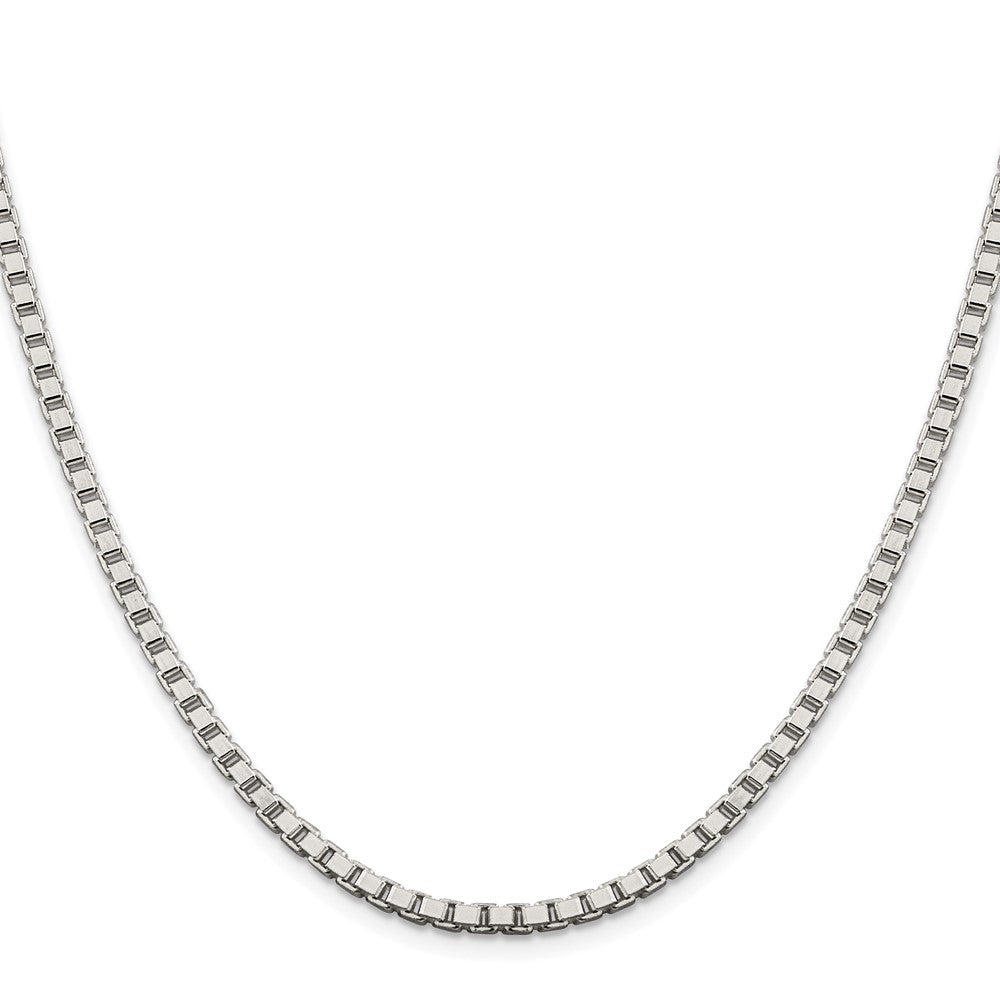 Sterlingsilber Rhodiniert 3.25mm Venezianer Kette